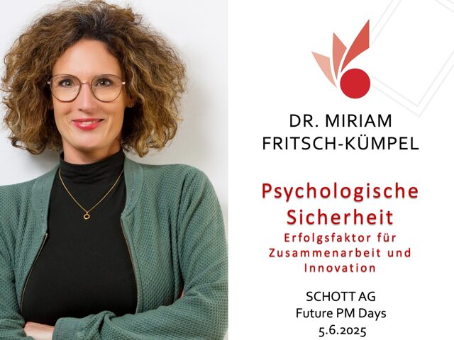 Psychologische Sicherheit – Erfolgsfaktor für Zusammenarbeit und Innovation