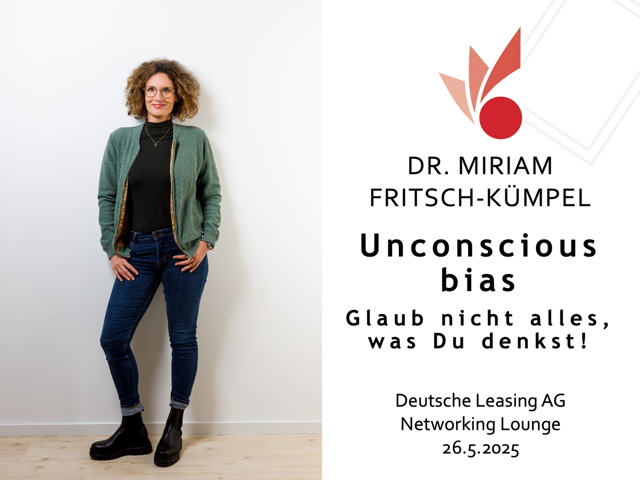 Unconscious bias – Glaub nicht alles was Du denkst!