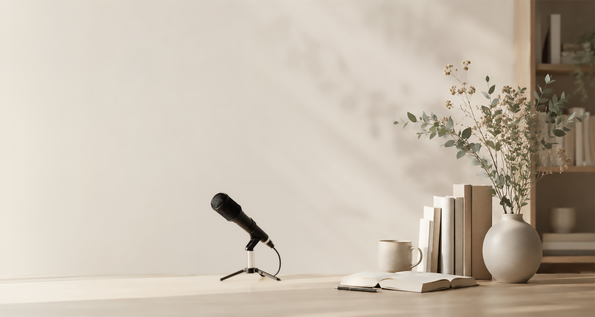 Header Hintergrund Bücher und Podcasts